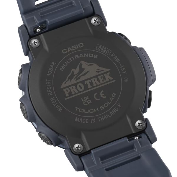 Casio Pro Trek PRW-35Y-2DR - Uy tín từ 2009, Tem vàng chống giả, Bảo hành 1 năm, Pin miễn phí trọn đời 
