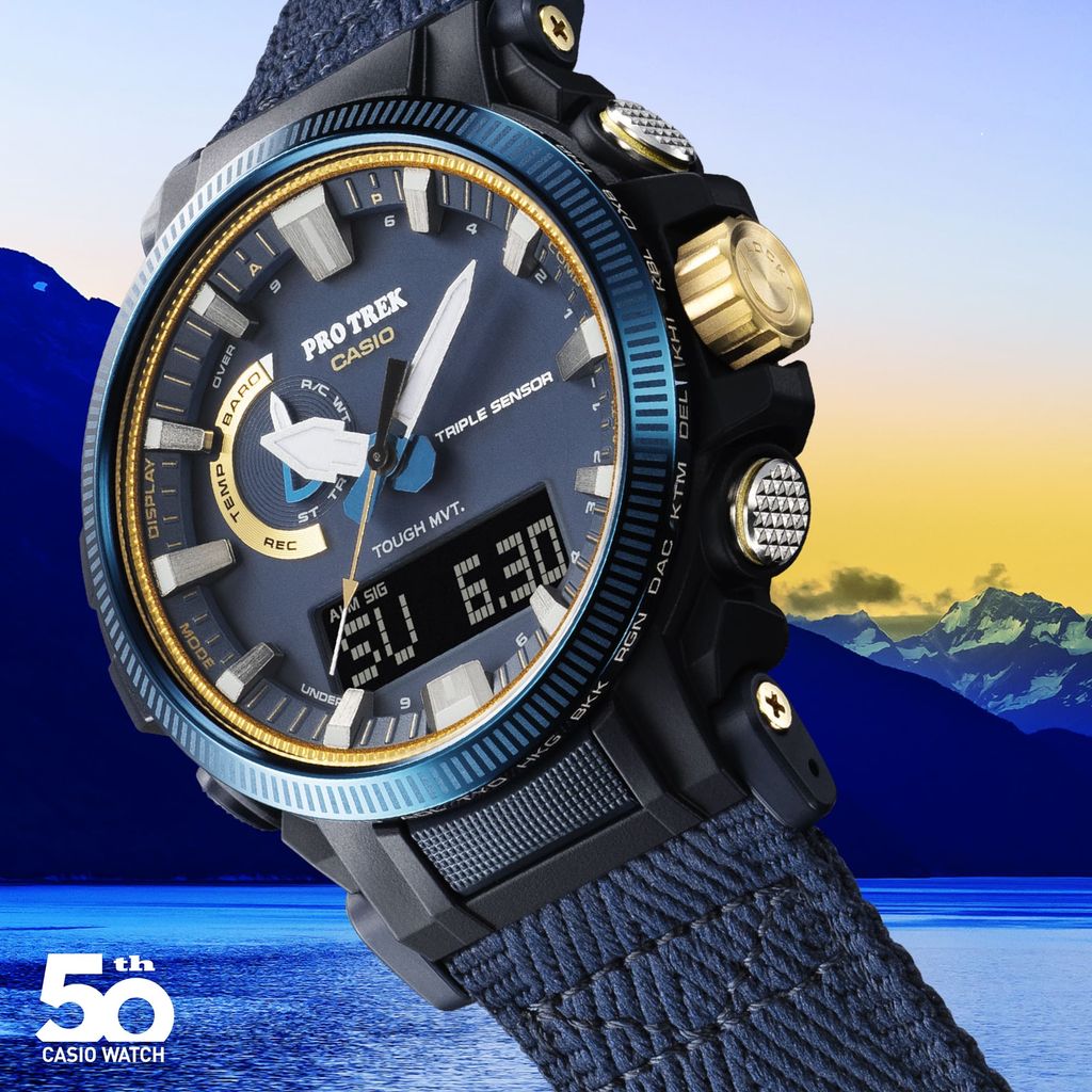  [LIMITED] Casio Pro Trek PRW-61SS-2DR - Uy tín từ 2009, Tem vàng chống giả, Bảo hành 1 năm, Pin miễn phí trọn đời 