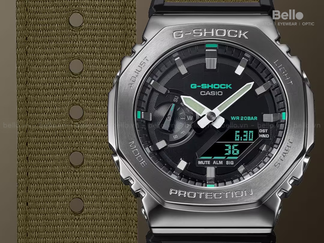 G-SHOCK Utility Metal Covered Series GM-2100CB-3A