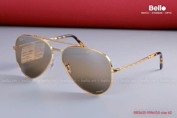  Kính Mát Ray-Ban RB3625 9196G5 chính hãng GIÁ TỐT LIÊN HỆ 0948.74.5959 (Mrs.Hà) | RB3625 9196/G5 