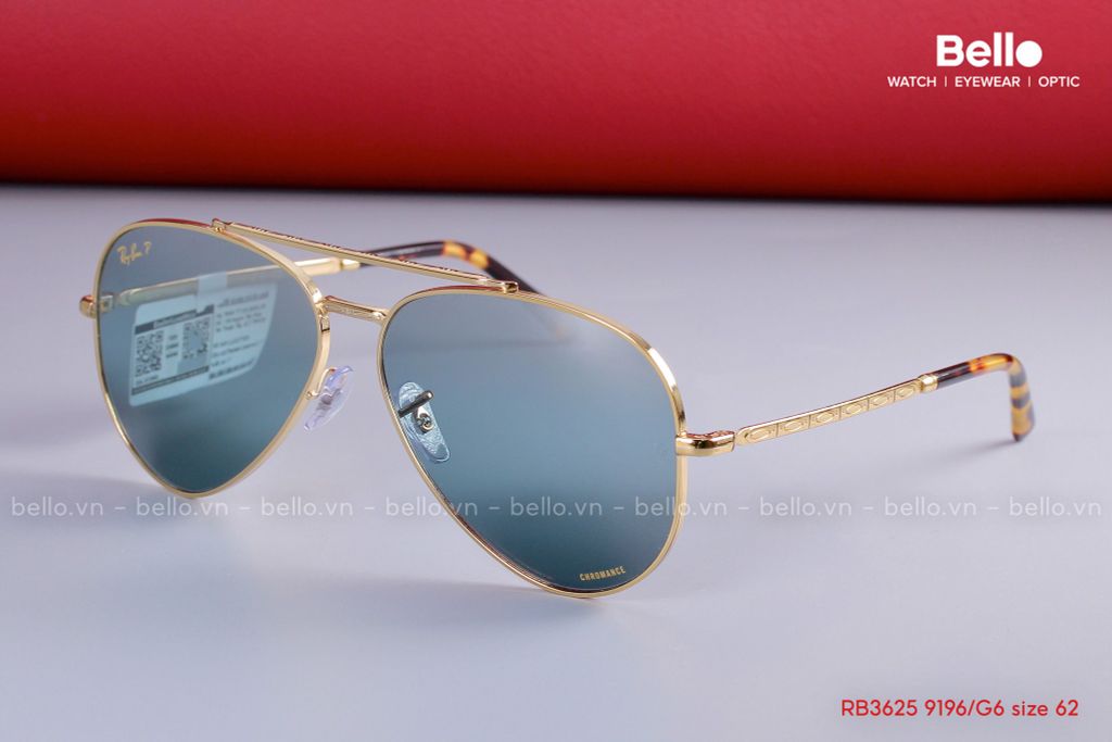  Kính Mát Ray-Ban RB3625 9196/G6 chính hãng GIÁ TỐT LIÊN HỆ 0948.74.5959 (Mrs.Hà) 