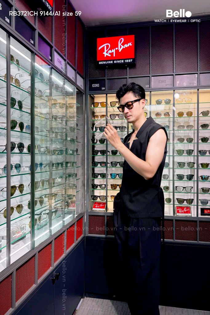  Kính Mát Ray-Ban RB3721CH 9144/A1 chính hãng GIÁ TỐT LIÊN HỆ 0948.74.5959 (Mrs.Hà) 