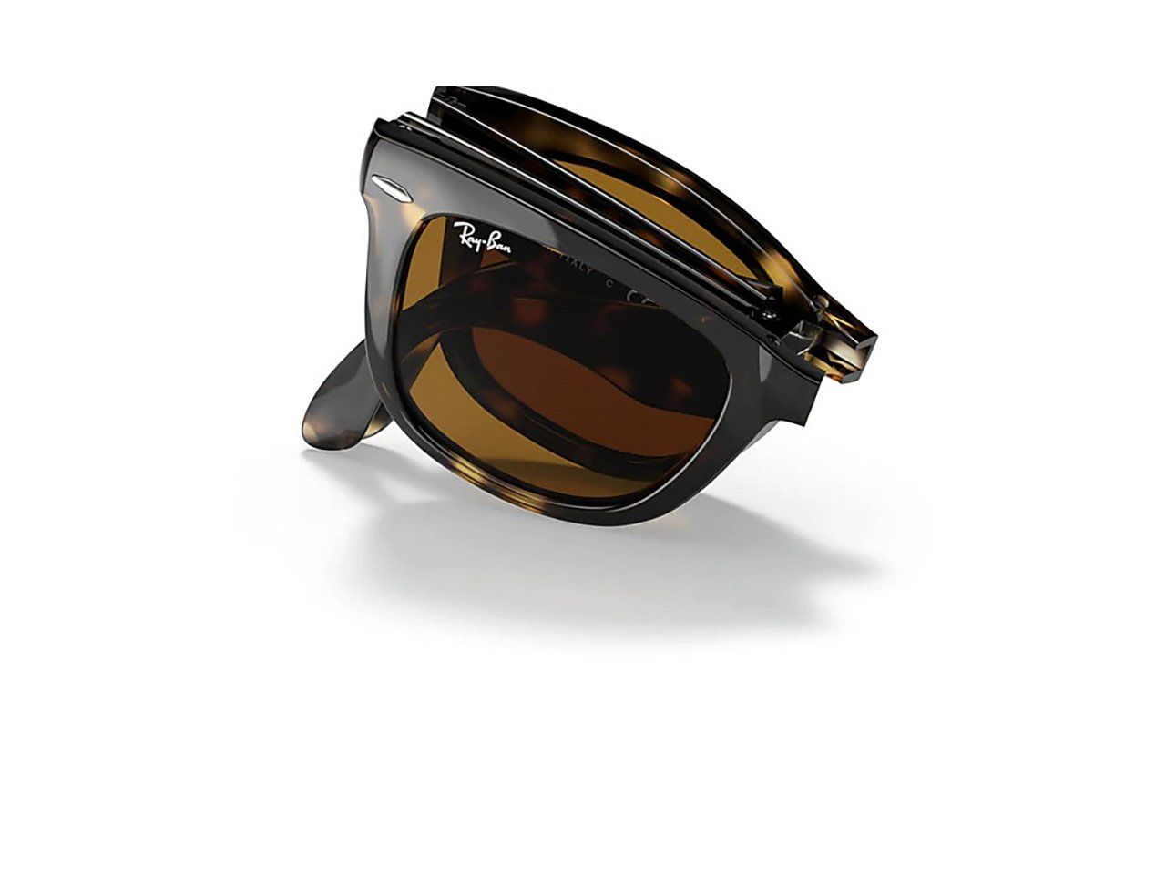 Ray Ban Sunglasses Folding Wayfarer Tortoise Shell Sunglasses Ray