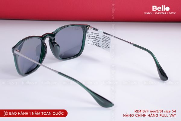  Kính Mát Ray-Ban RB4187F 666381 chính hãng GIÁ TỐT LIÊN HỆ 0948.74.5959 (Mrs.Hà) | RB4187F 6663/81 