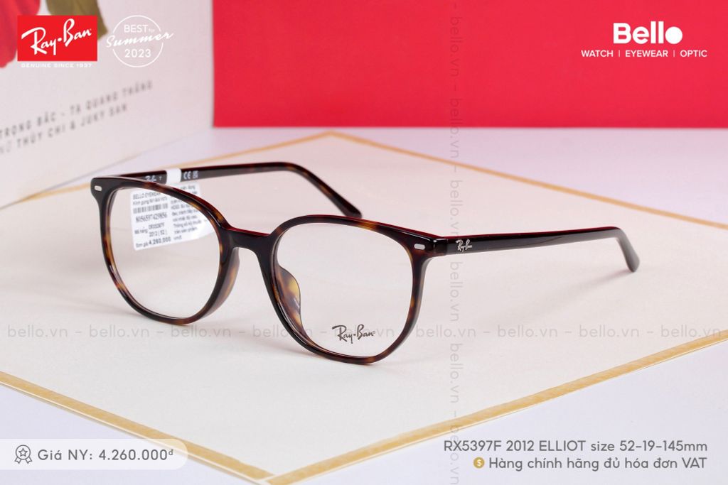  Gọng Kính Ray-Ban RX5397F 2012 size 52 chính hãng GIÁ TỐT LIÊN HỆ 0948.74.5959 (Mrs.Hà) 