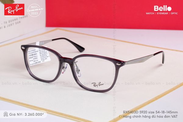  Gọng Kính Ray-Ban RX5403D 5920 chính hãng GIÁ TỐT LIÊN HỆ 0948.74.5959 (Mrs.Hà) 