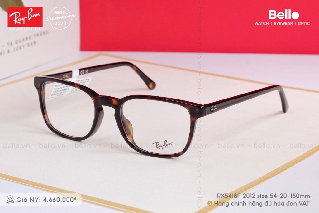  Gọng Kính Ray-Ban RX5418F 2012 chính hãng GIÁ TỐT LIÊN HỆ 0948.74.5959 (Mrs.Hà) 