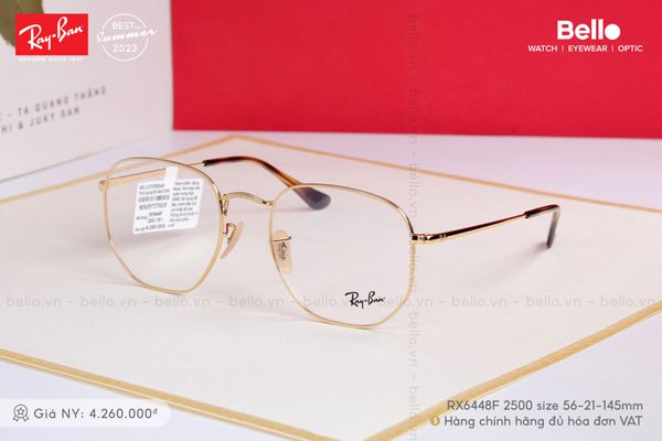  Gọng Kính Ray-Ban RX6448F 2500 size 56 chính hãng GIÁ TỐT LIÊN HỆ 0948.74.5959 (Mrs.Hà) 