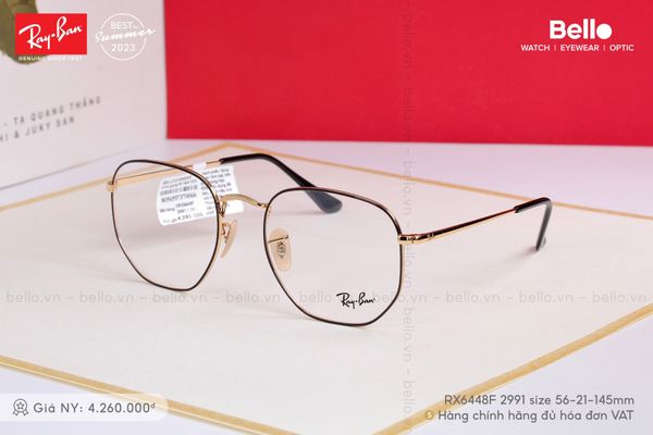  Gọng Kính Ray-Ban RX6448F 2991 size 56 chính hãng GIÁ TỐT LIÊN HỆ 0948.74.5959 (Mrs.Hà) 