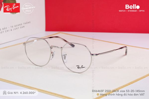  Gọng Kính Ray-Ban RX6465F 2501 size 53 chính hãng GIÁ TỐT LIÊN HỆ 0948.74.5959 (Mrs.Hà) 