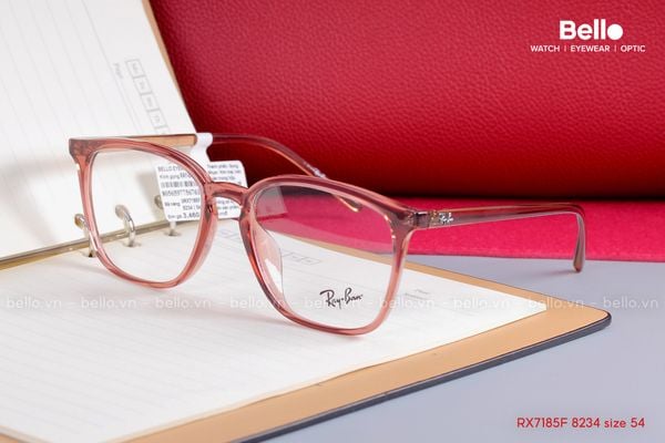  Gọng Kính Ray-Ban RX7185F 8234 Size 54 chính hãng GIÁ TỐT LIÊN HỆ 0948.74.5959 (Mrs.Hà) 