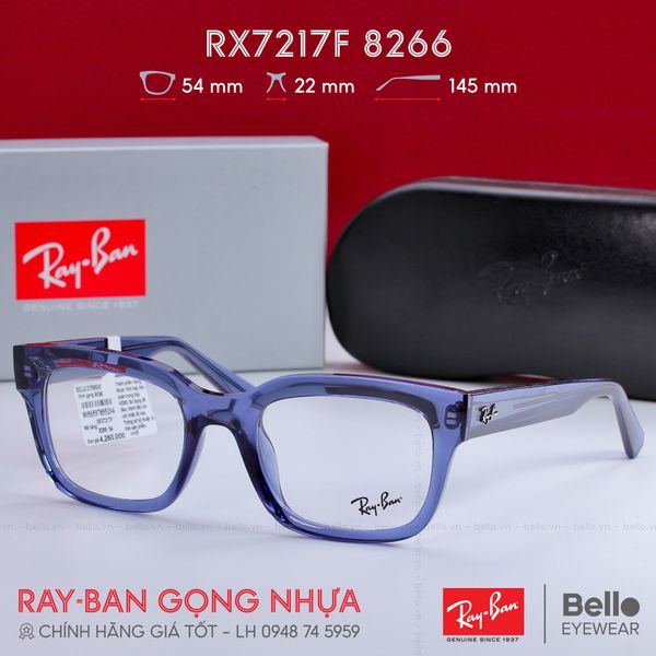  Gọng Kính Ray-Ban RX7217F 8266 chính hãng GIÁ TỐT LIÊN HỆ 0948.74.5959 (Mrs.Hà) 