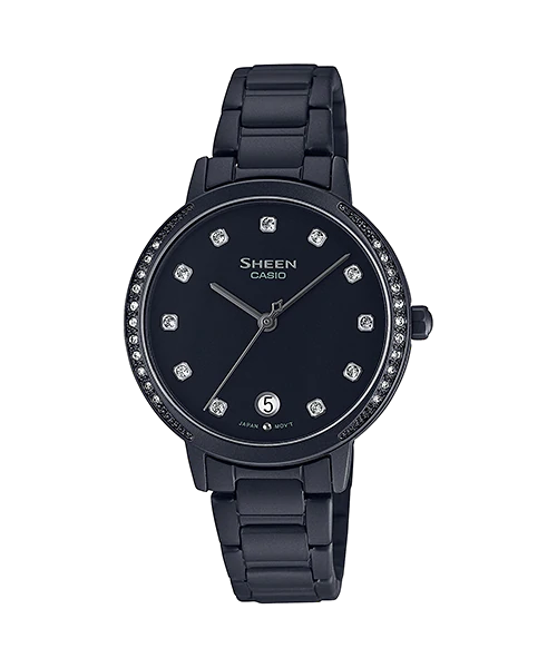  Casio Sheen SHE-4056BD-1A - Uy tín từ 2009, Tem vàng chống giả, Bảo hành 1 năm, Pin miễn phí trọn đời 