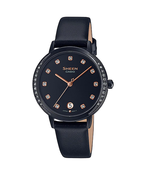  Casio Sheen SHE-4056BL-1A - Uy tín từ 2009, Tem vàng chống giả, Bảo hành 1 năm, Pin miễn phí trọn đời 