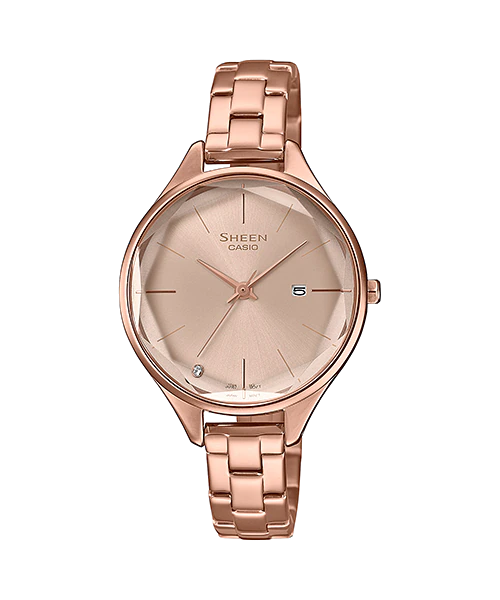  Casio Sheen SHE-4062PG-4AUDF - Uy tín từ 2009, Tem vàng chống giả, Bảo hành 1 năm, Pin miễn phí trọn đời 