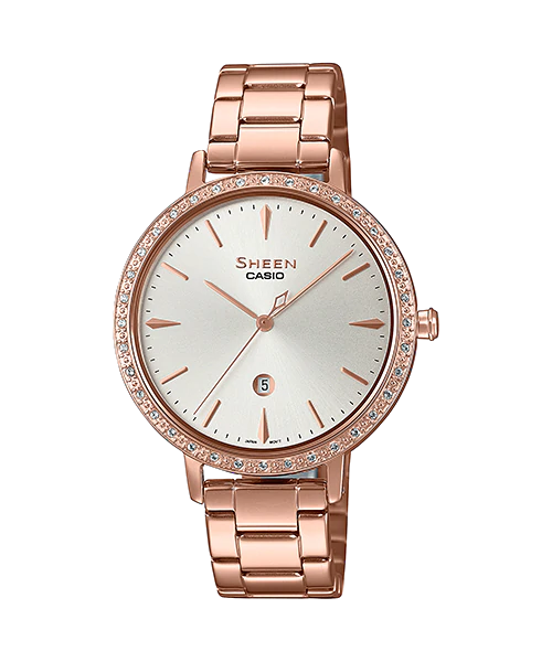  [Subcribe Giảm Thêm 5%] Đồng hồ Casio Sheen SHE-4535YPG-7AUDF - Tem vàng chống giả 