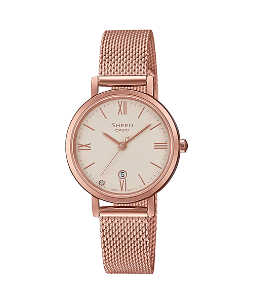  Casio Sheen SHE-4540CGM-4AUDF - Uy tín từ 2009, Tem vàng chống giả, Bảo hành 1 năm, Pin miễn phí trọn đời 