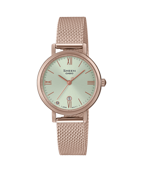  Casio Sheen SHE-4540CM-3AUDF - Uy tín từ 2009, Tem vàng chống giả, Bảo hành 1 năm, Pin miễn phí trọn đời 