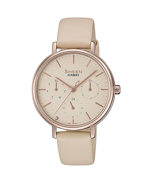  Casio Sheen SHE-4541CGL-4AUDF - Uy tín từ 2009, Tem vàng chống giả, Bảo hành 1 năm, Pin miễn phí trọn đời 