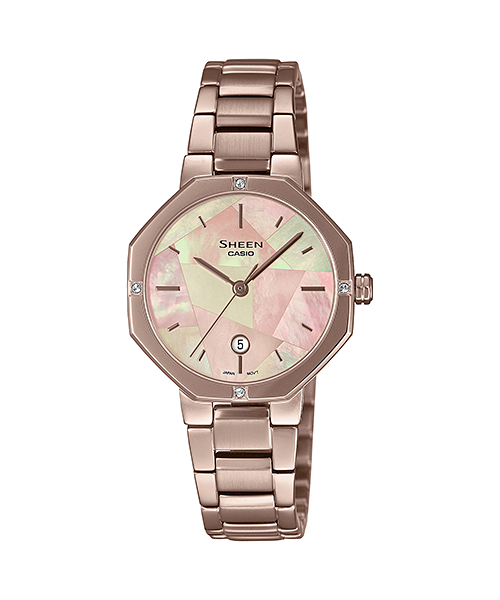  Casio Sheen SHE-4543CG-4AUDF - Uy tín từ 2009, Tem vàng chống giả, Bảo hành 1 năm, Pin miễn phí trọn đời 