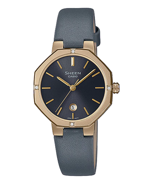  Casio Sheen SHE-4543GL-8AUDF - Uy tín từ 2009, Tem vàng chống giả, Bảo hành 1 năm, Pin miễn phí trọn đời 