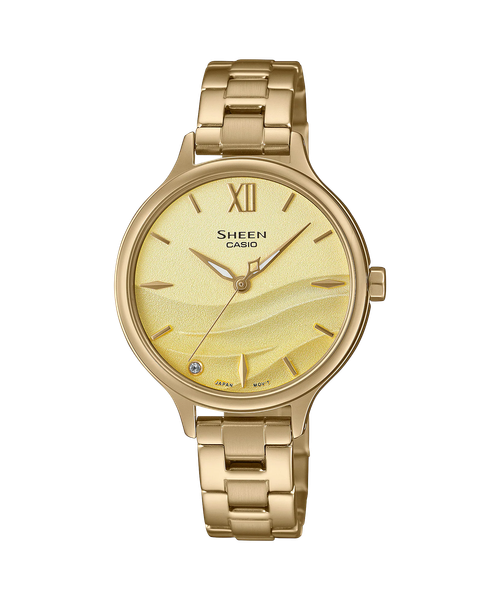  Casio Sheen SHE-4550G-9AUDF - Uy tín từ 2009, Tem vàng chống giả, Bảo hành 1 năm, Pin miễn phí trọn đời 