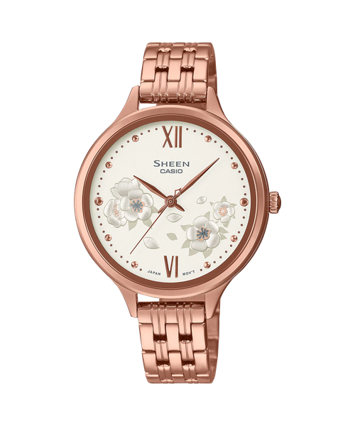  Casio Sheen SHE-4551PG-7A - Uy tín từ 2009, Tem vàng chống giả, Bảo hành 1 năm, Pin miễn phí trọn đời 