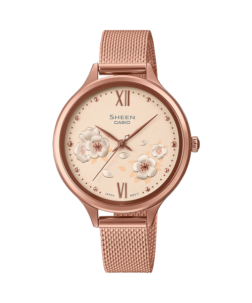  Casio Sheen SHE-4551PGM-4A - Uy tín từ 2009, Tem vàng chống giả, Bảo hành 1 năm, Pin miễn phí trọn đời 