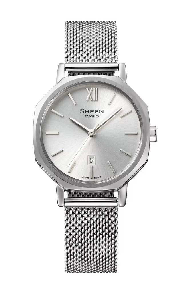  Casio Sheen SHE-4554M-7AUDF - Uy tín từ 2009, Tem vàng chống giả, Bảo hành 1 năm, Pin miễn phí trọn đời 