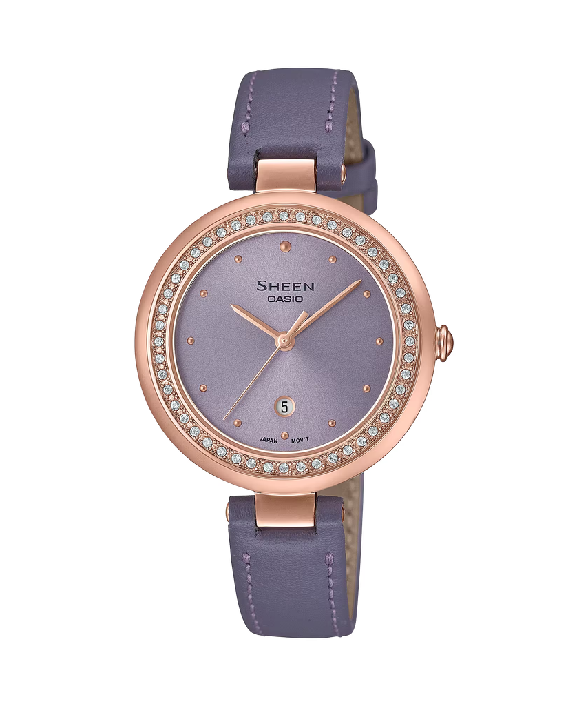  Casio Sheen SHE-4556PGL-6AUDF - Uy tín từ 2009, Tem vàng chống giả, Bảo hành 1 năm, Pin miễn phí trọn đời 