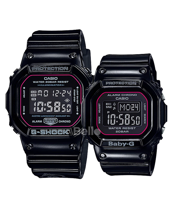  [Uy Tín Từ 2009] Đồng hồ Casio G-Shock Đôi SLV-18B-1 - Mới 