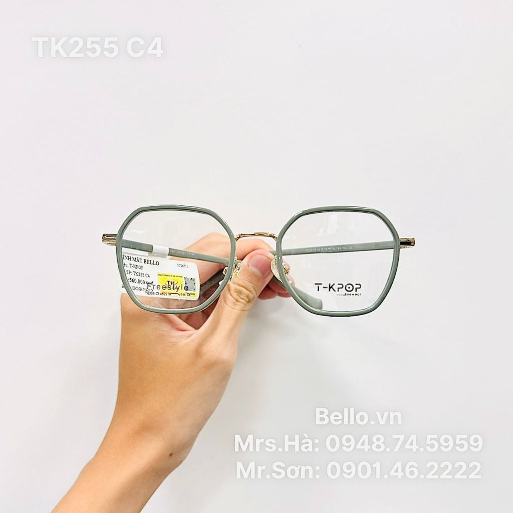  Gọng Kính T-KPOP TK255 chính hãng GIÁ TỐT LIÊN HỆ 0948.74.5959 (Mrs.Hà) 