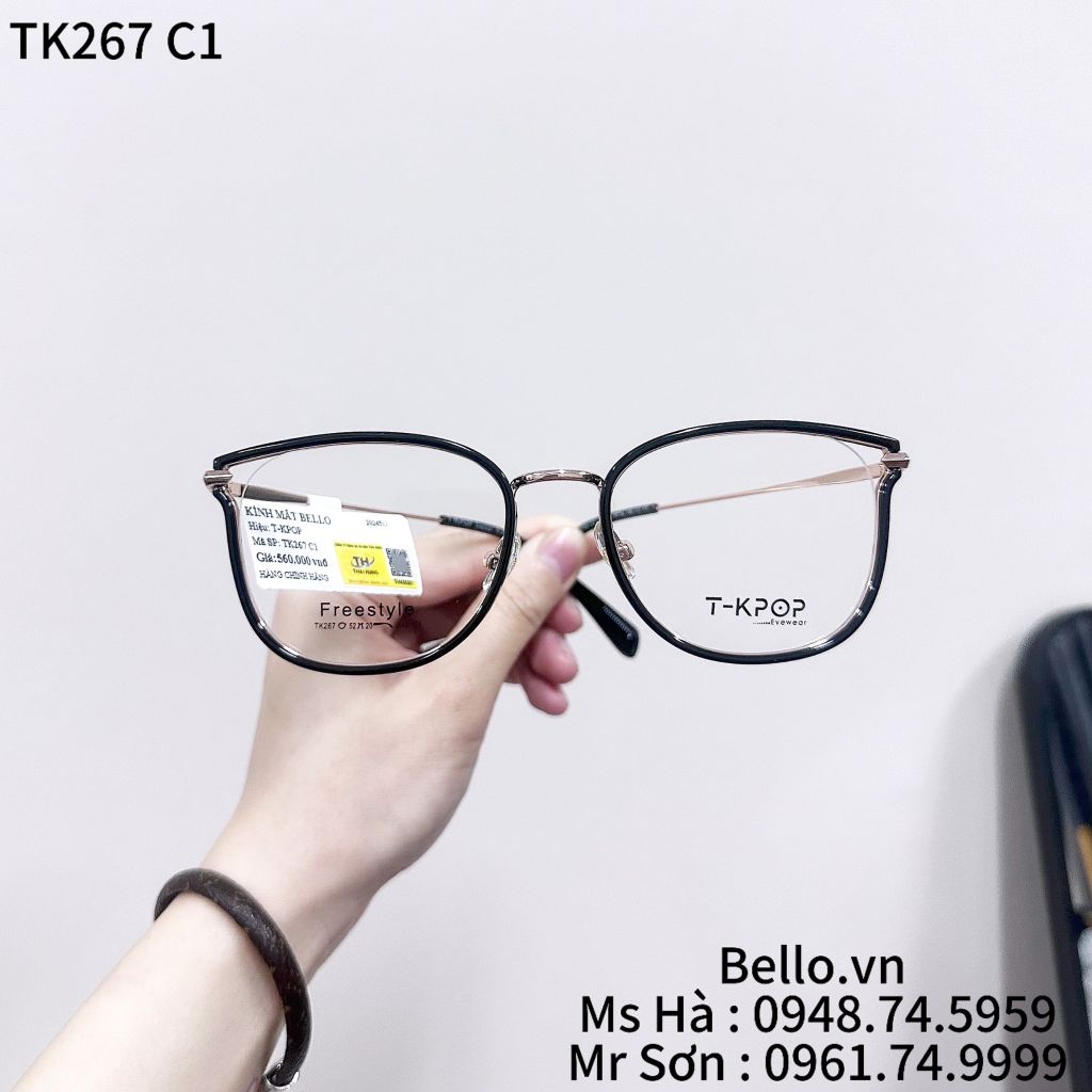  Gọng kính T-Kpop TK267 chính hãng GIÁ TỐT LIÊN HỆ 0948.74.5959 (Mrs.Hà) 
