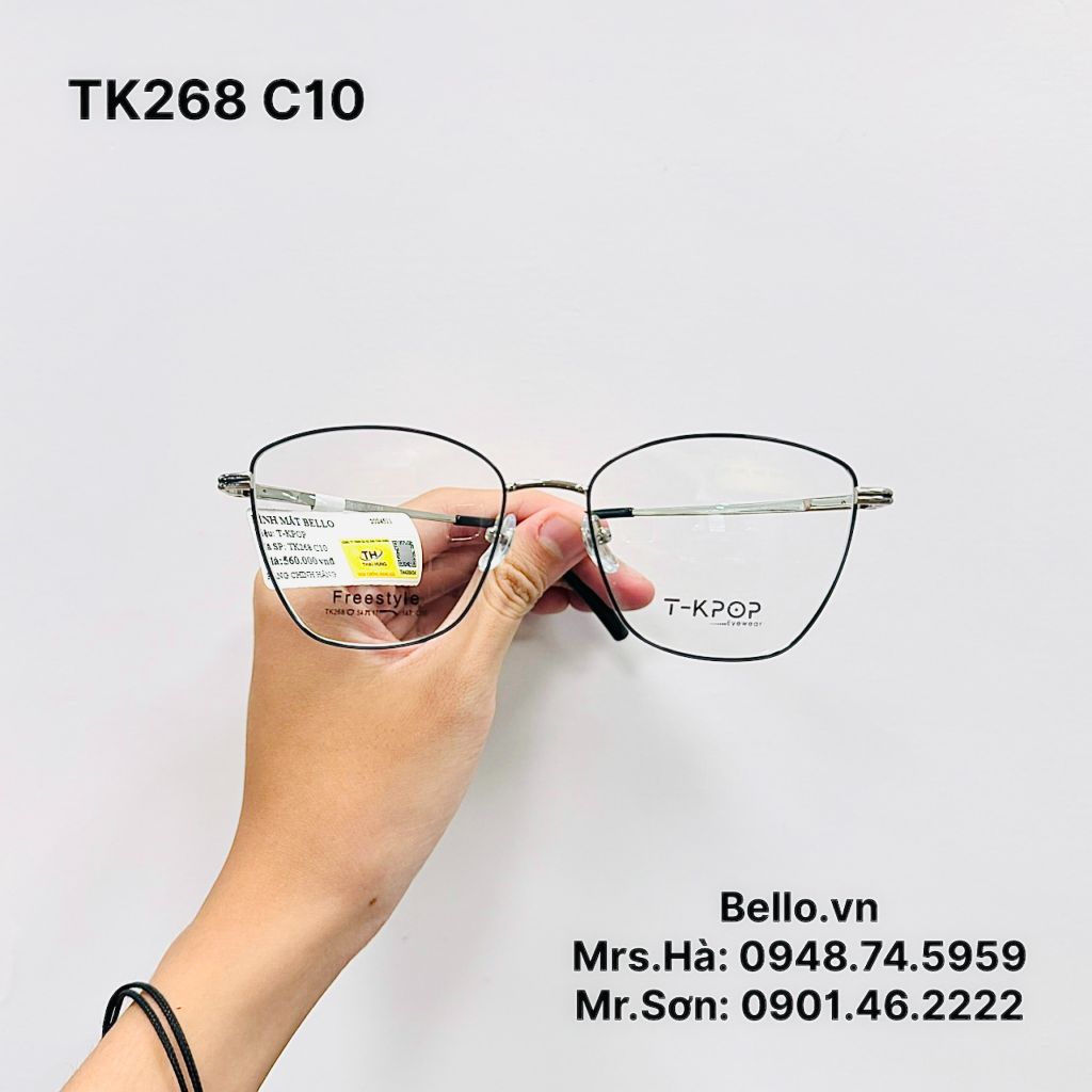  Gọng Kính T-KPOP TK268 chính hãng GIÁ TỐT LIÊN HỆ 0948.74.5959 (Mrs.Hà) 