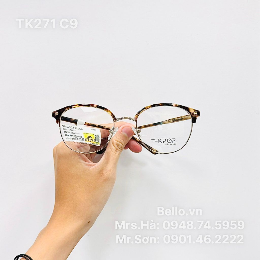  Gọng Kính T-KPOP TK271 chính hãng GIÁ TỐT LIÊN HỆ 0948.74.5959 (Mrs.Hà) 