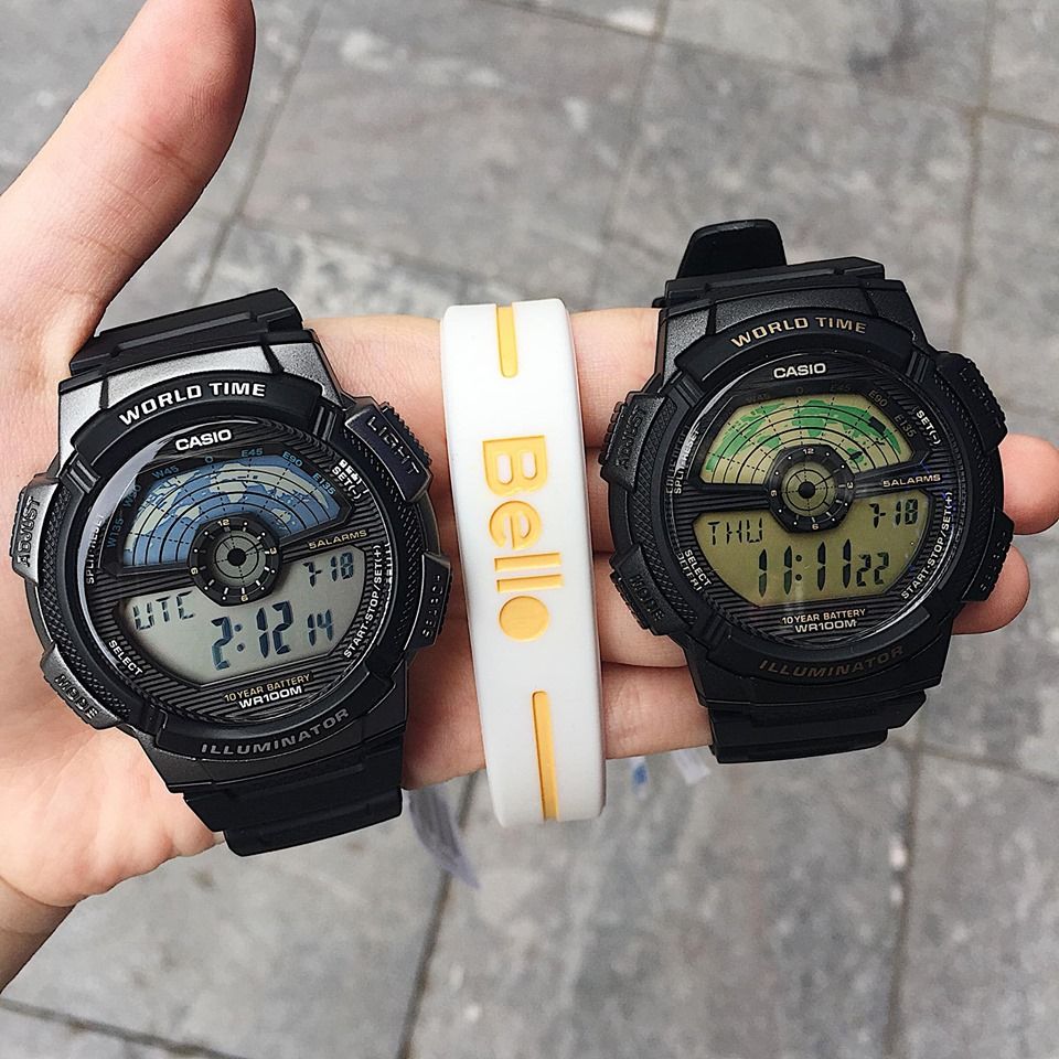  Casio AE-1100W-1AVDF - Uy tín từ 2009, Tem vàng chống giả, Bảo hành 1 năm, Pin miễn phí trọn đời 