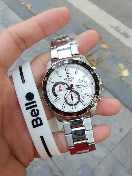  Casio Edifice EFV-570D-7AVUDF - Uy tín từ 2009, Tem vàng chống giả, Bảo hành 1 năm, Pin miễn phí trọn đời 