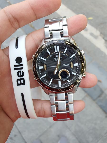  Casio Edifice EFV-C100D-1B - Uy tín từ 2009, Tem vàng chống giả, Bảo hành 1 năm, Pin miễn phí trọn đời 
