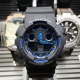  [Pin Miễn Phí Trọn Đời] GA-100-1A2 - Đồng hồ G-Shock Nam - Tem Vàng Chống Giả 