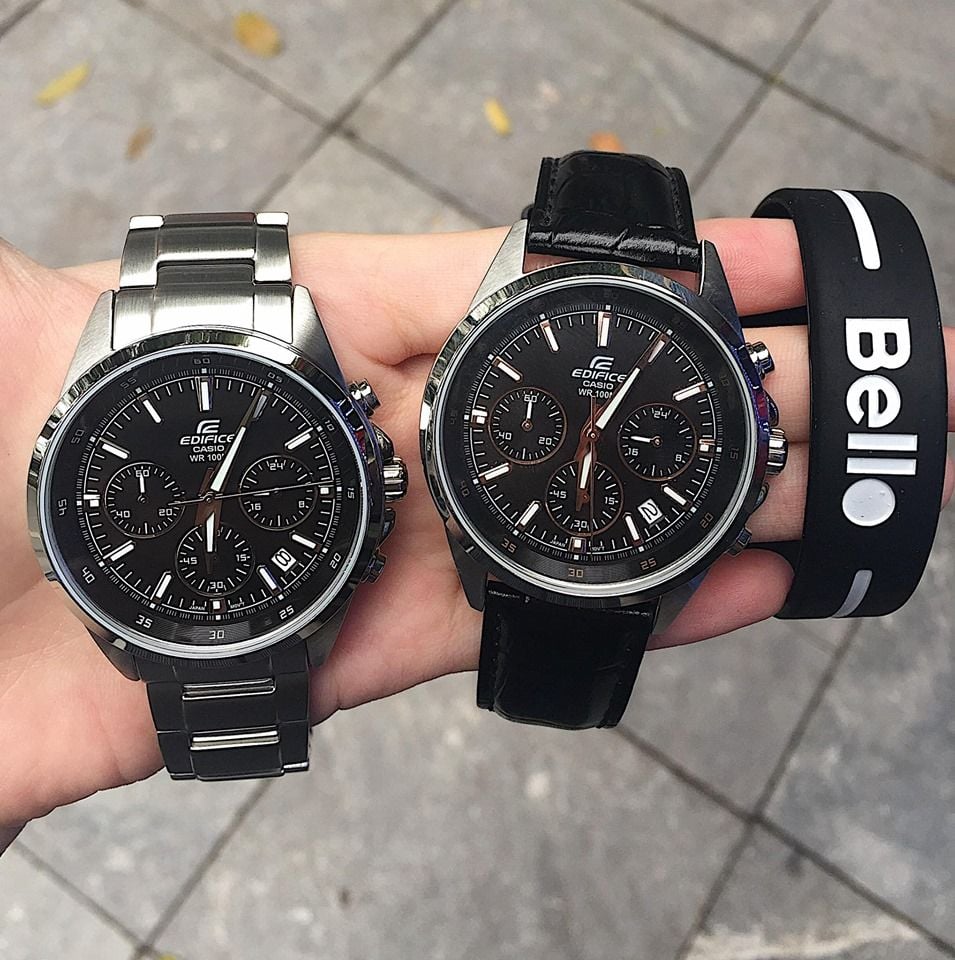  Casio Edifice EFR-527L-1AVUDF - Uy tín từ 2009, Tem vàng chống giả, Bảo hành 1 năm, Pin miễn phí trọn đời 