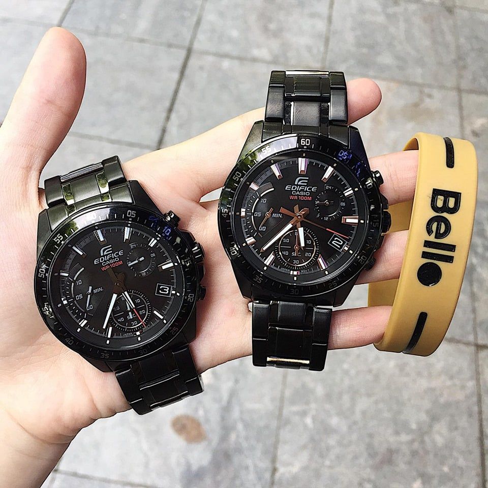  [Pin Miễn Phí Trọn Đời] EFV-540DC-1BVUDF - Đồng hồ Casio Edifice - Tem vàng chống giả 