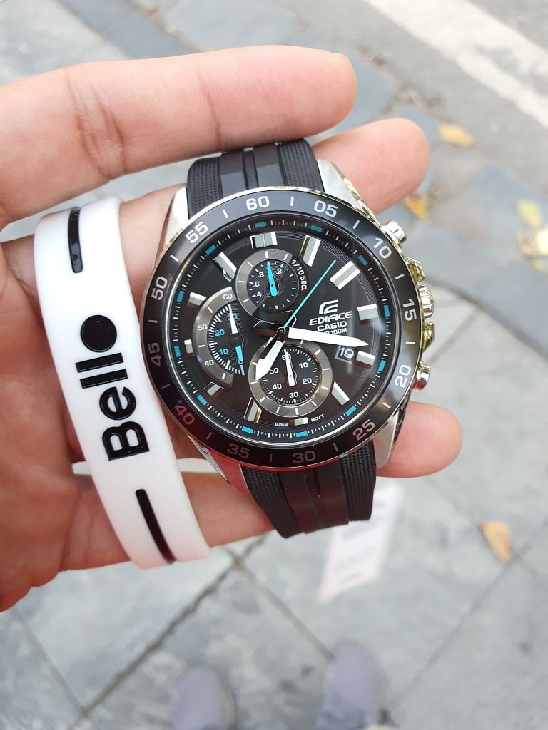  [Pin Miễn Phí Trọn Đời] EFV-550P-1AVUDF - Đồng hồ Casio Edifice - Tem vàng chống giả 