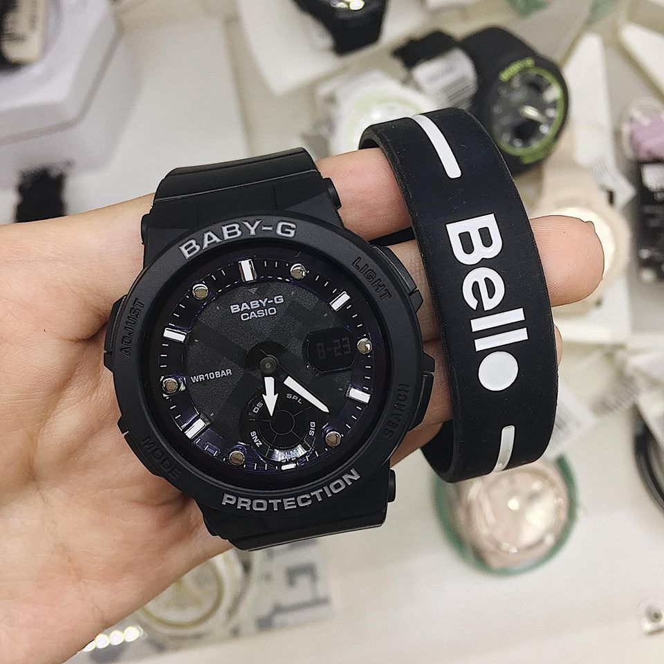  [Pin Miễn Phí Trọn Đời] BGA-250-1A - Đồng hồ Casio Baby-G - Tem Vàng Chống Giả 