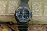  [Pin Miễn Phí Trọn Đời] GA-100-1A2 - Đồng hồ G-Shock Nam - Tem Vàng Chống Giả 