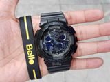  [Pin Miễn Phí Trọn Đời] GA-100CF-1A - Đồng hồ G-Shock Nam - Tem Vàng Chống Giả 