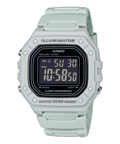  Casio W-218H-8B - Uy tín từ 2009, Tem vàng chống giả, Bảo hành 1 năm, Pin miễn phí trọn đời 