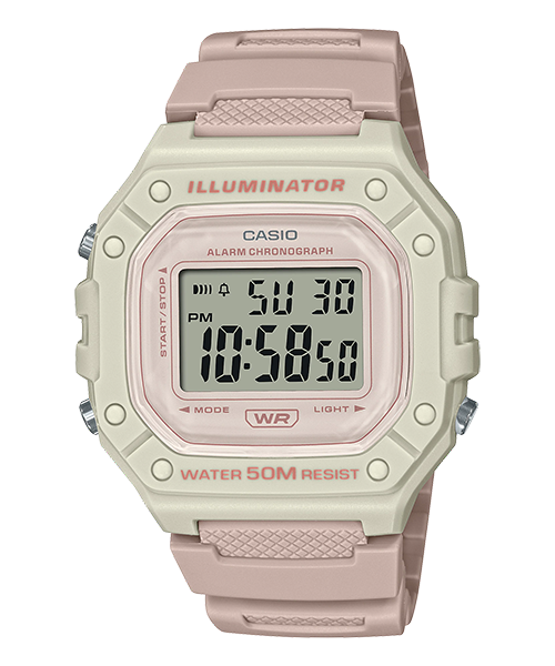  Casio W-218HC-4A2VDF - Uy tín từ 2009, Tem vàng chống giả, Bảo hành 1 năm, Pin miễn phí trọn đời 