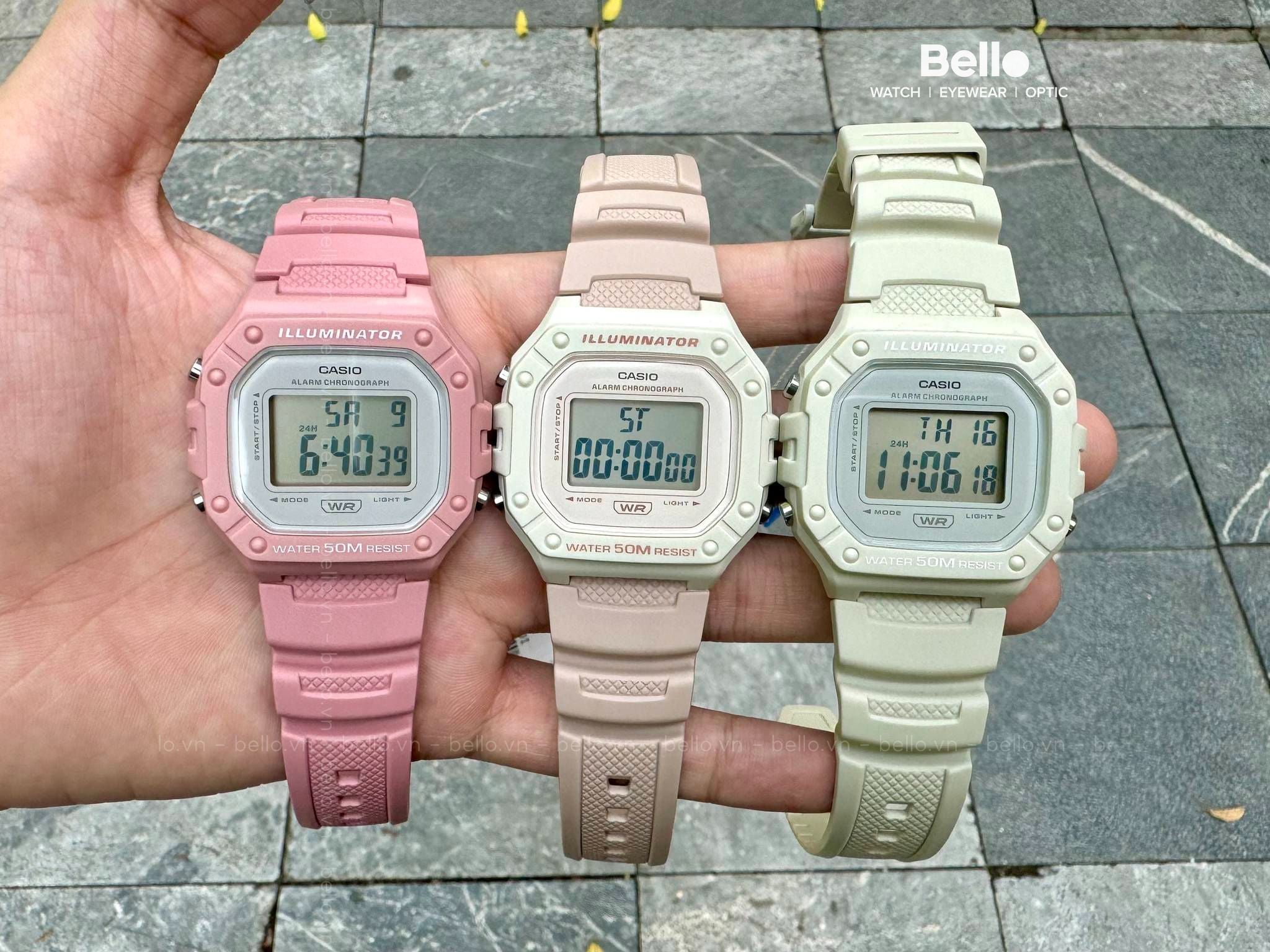 Casio W 218HC 8AVDF Uy T n T 2009 Tem V ng Ch ng Gi B o H nh 1 N Casio W 218HC 8AVDF Uy T n T 2009 Tem V ng Ch ng Gi B o H nh 1 N