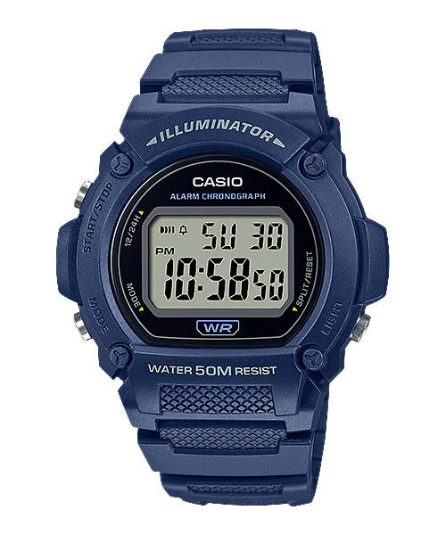  Casio W-219H-2AVDF - Uy tín từ 2009, Tem vàng chống giả, Bảo hành 1 năm, Pin miễn phí trọn đời 