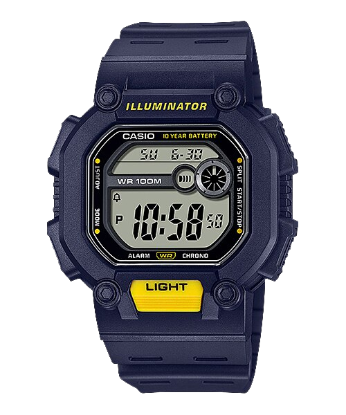  Casio W-737H-2AVDF - Uy tín từ 2009, Tem vàng chống giả, Bảo hành 1 năm, Pin miễn phí trọn đời 